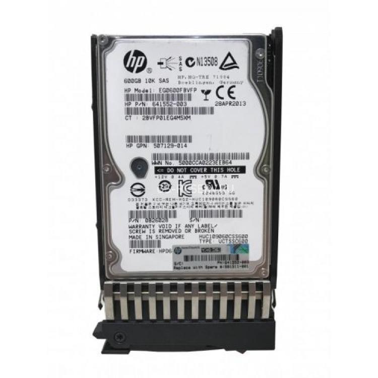 Жесткий Диск HP (Hitachi) Ultrastar C10K900 HUC109060CSS600 600Gb (U600/10000/64Mb) 6G SAS 2,5" For Gen4 Gen5 Gen6 Gen7 Integrity rx2800 i2 i4 rx6600 rx3600 rx2660(666355-003)