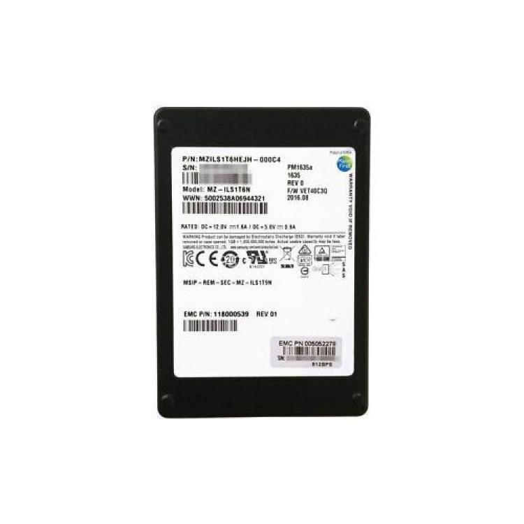 Твердотелый Накопитель SSD SAS Samsung SM1635 1.6Tb 12G MLC SAS 2,5"(MZ-ILS1T60)
