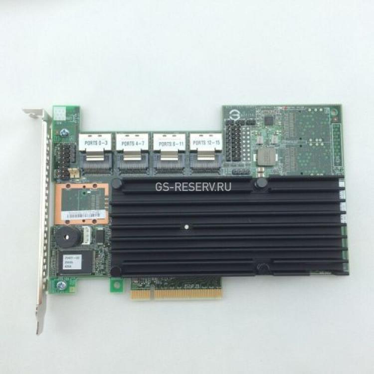 Контроллер SAS RAID LSI Logic LSISAS2108 CPU XOR PowerPC 800Mhz 512Mb Int-4xSFF8087 16xSAS/SATA RAID60 U600 SAS 2.0 PCI-E8x(LSI00208)