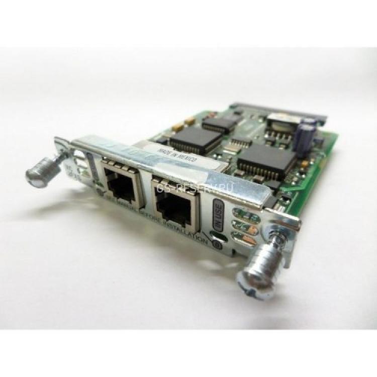 Модуль Cisco Two-Port Voice Interface Card 2xRJ11 For VG200 1750 1760 1761 2600 2600XM 2691 2801 2811 2821 2851 3600 3700 3825 3845(VIC-2FXS=)
