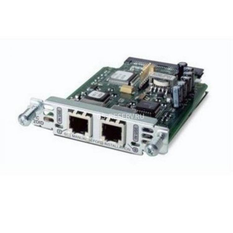 Модуль Cisco Two-Port E&M Voice Interface Card 2xRJ45 VIC For 2801 2811 2821 2851 3825 3845 2900 Series 3900 Series IAD2430(VIC3-2E/M=)