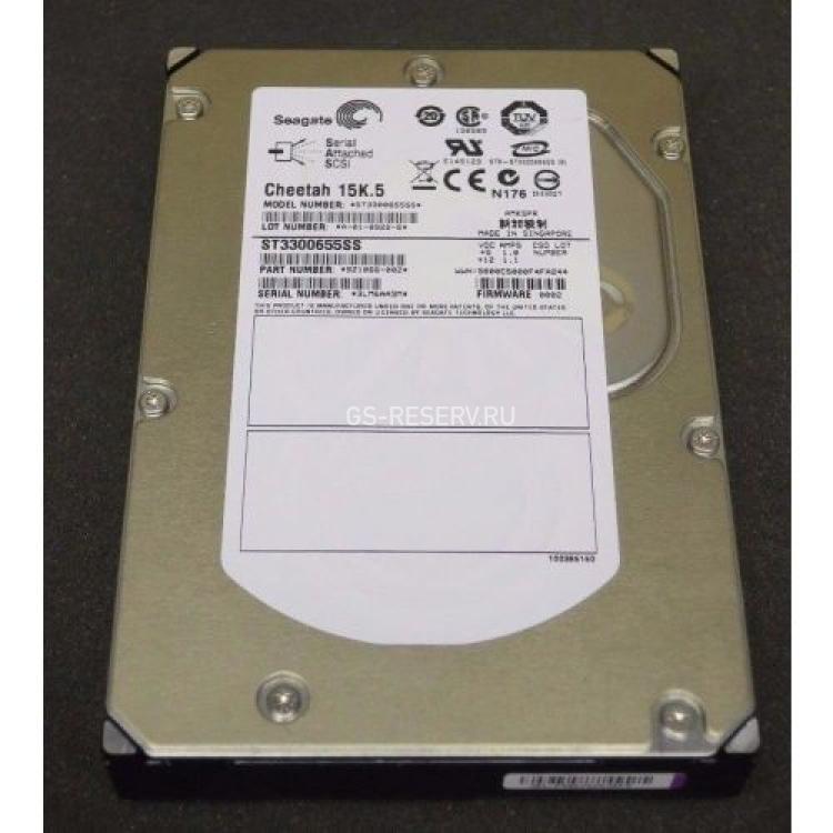 Жесткий Диск Seagate Cheetah 15K.5 300Gb (U300/15000/16Mb) SAS 3,5"(ST3300655SS)