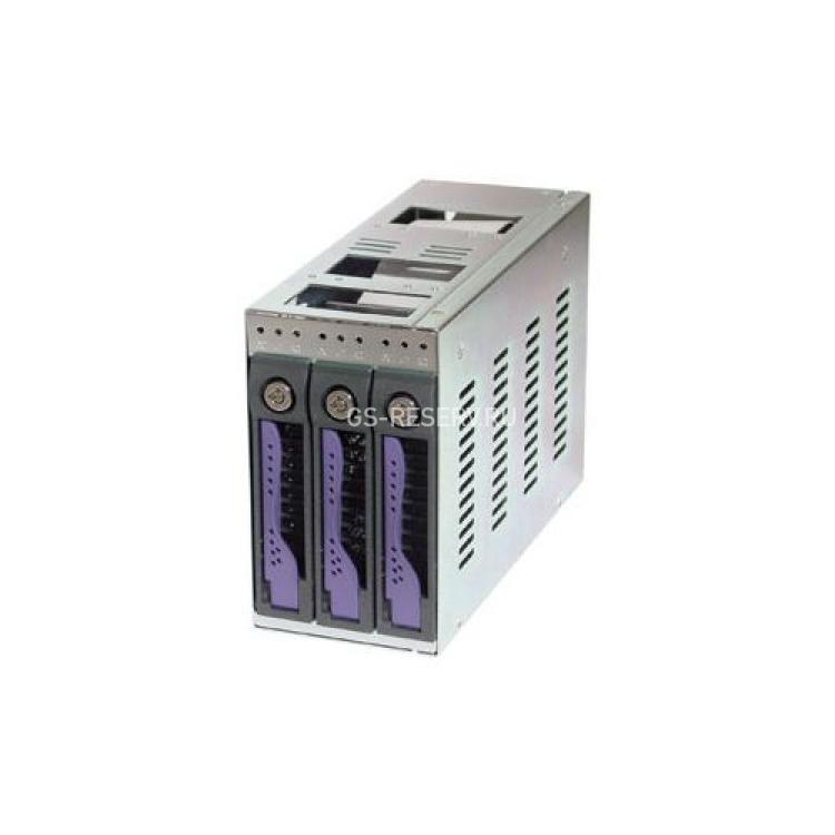 Корзина SATA T-Win 3xSATA Hot Swap 2x5,25" U300 Black(BR-SS23P)