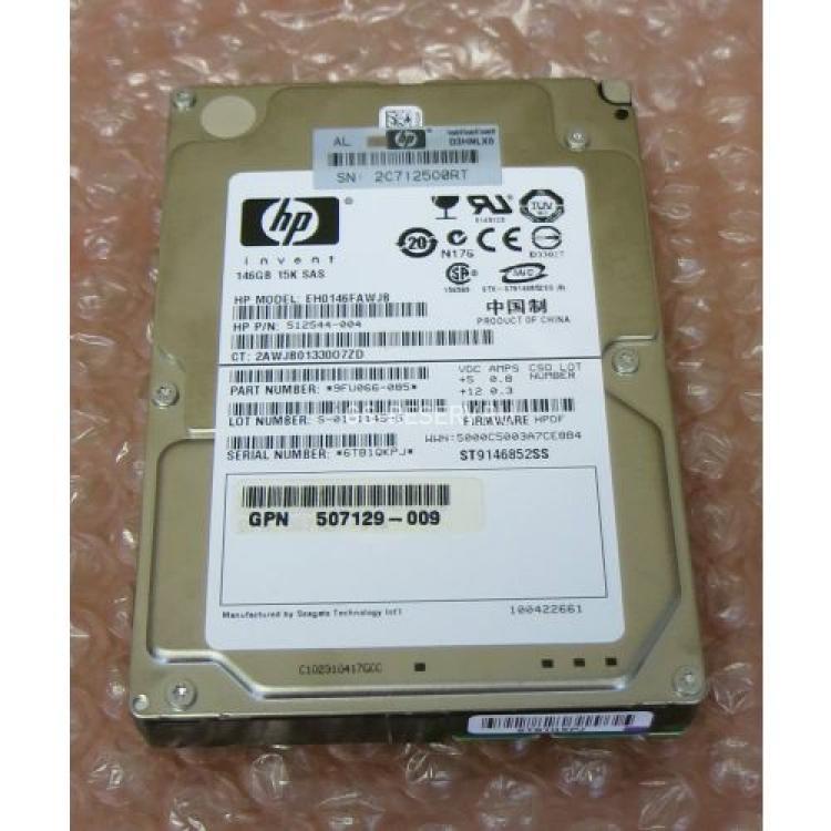 Жесткий Диск HP (Seagate) Savvio 15K.2 ST9146852SS 146Gb (U600/15000/16Mb) 6G SAS 2,5" For Gen4 Gen5 Gen6 Gen7 Integrity rx2800 i2 i4 rx6600 rx3600 rx2660(512544-004)