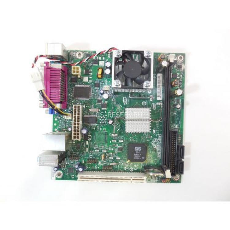 Материнская Плата Intel CPU Intel Celeron 220 SIS962 DDRII 2SATAII PCI SVGA LAN AC97-2ch Mini-ITX(895554)
