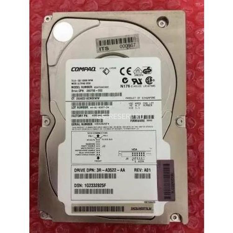 Жесткий Диск HP (Seagate) Cheetah ST373405LC 72,8Gb (U160/10000/8Mb) 80pin U160SCSI(232432-B21)