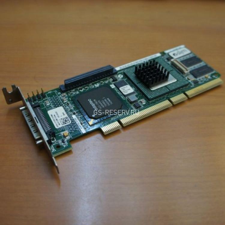 Контроллер RAID SCSI Adaptec i80302 128Mb Int-1x68Pin Ext-1xVHDCI RAID50 UW320SCSI PCI/PCI-X(ASR-2120S/128MB)