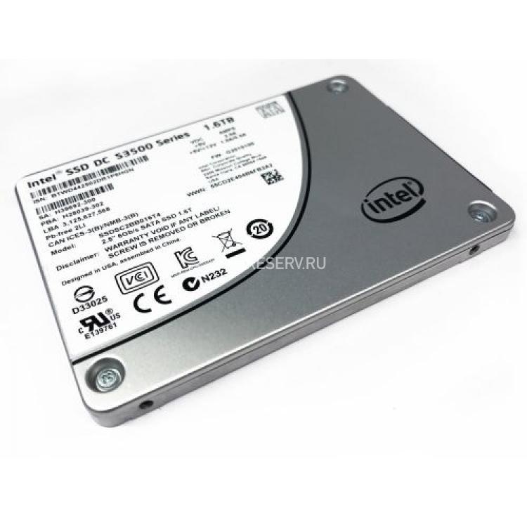 Твердотелый Накопитель SSD Intel SSD DC S3500 Series 1.6Tb TRIM MLC 6G SATAIII 2,5" 7mm(H39692)