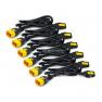 Кабель Питания APC IEC320 C13 To IEC320 C14 208V/230V/10A 0,6m Locking(AP8702S)