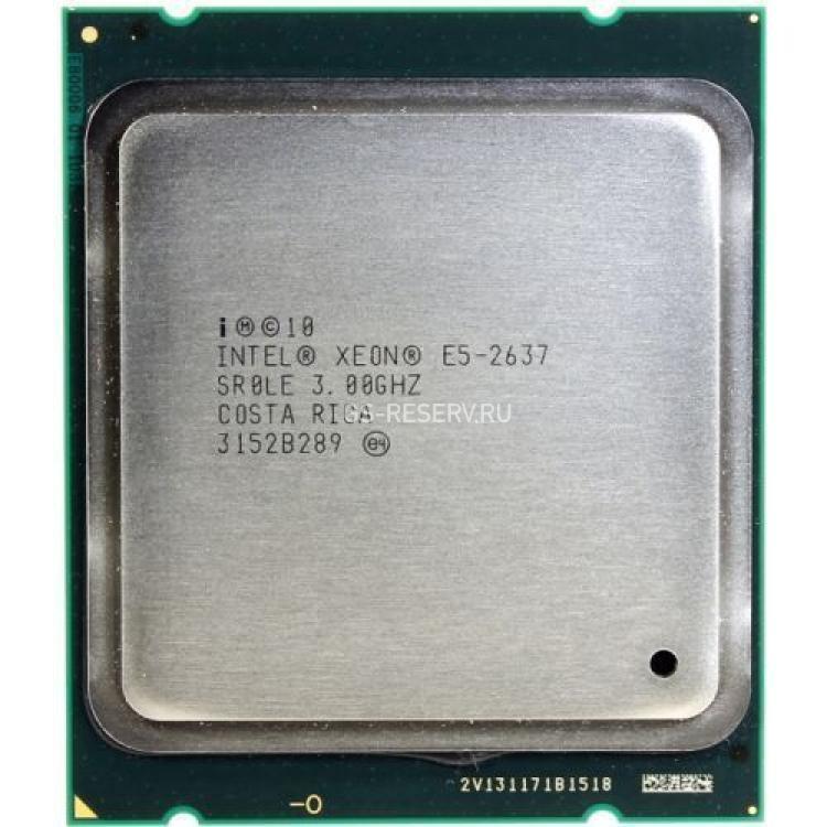 Процессор Intel Xeon E5 3000(3500)Mhz (8000/L3-5Mb) 2x Core 80Wt Socket LGA2011 Sandy Bridge(E5-2637)
