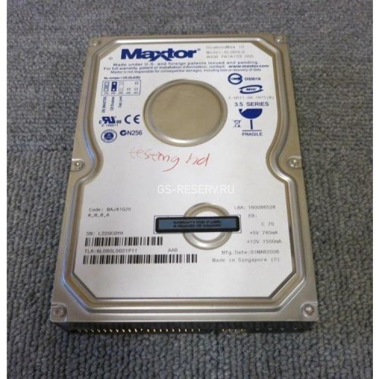Жесткий Диск Maxtor DiamondMax Plus 10 80Gb (U133/7200/2Mb) IDE(6L080L0)