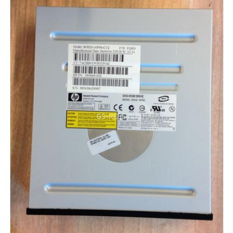 Привод DVD-ROM HP (Lite-On) DH-16DYP 16x/48x IDE For ML110G2 ML110 ML115 ML150G3 ML310G4 ML310G3 ML310G2 ML310 ML330G3 ML350G6 ML350G5 ML350G4p ML350G4 ML350G3 ML350G2 ML350 ML370G5 ML370G4 ML370G3 ML370G2 ML370 ML570G2(405797-001)