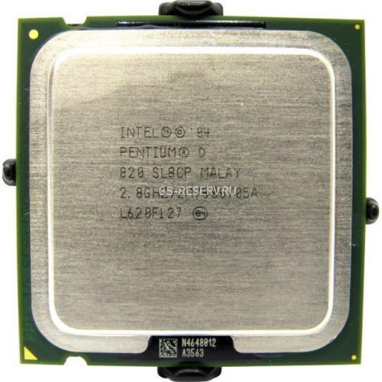 Процессор Intel Pentium 2800Mhz (800/L2-2Mb) 2x Core 95Wt LGA775 Smithfield(SL88T)