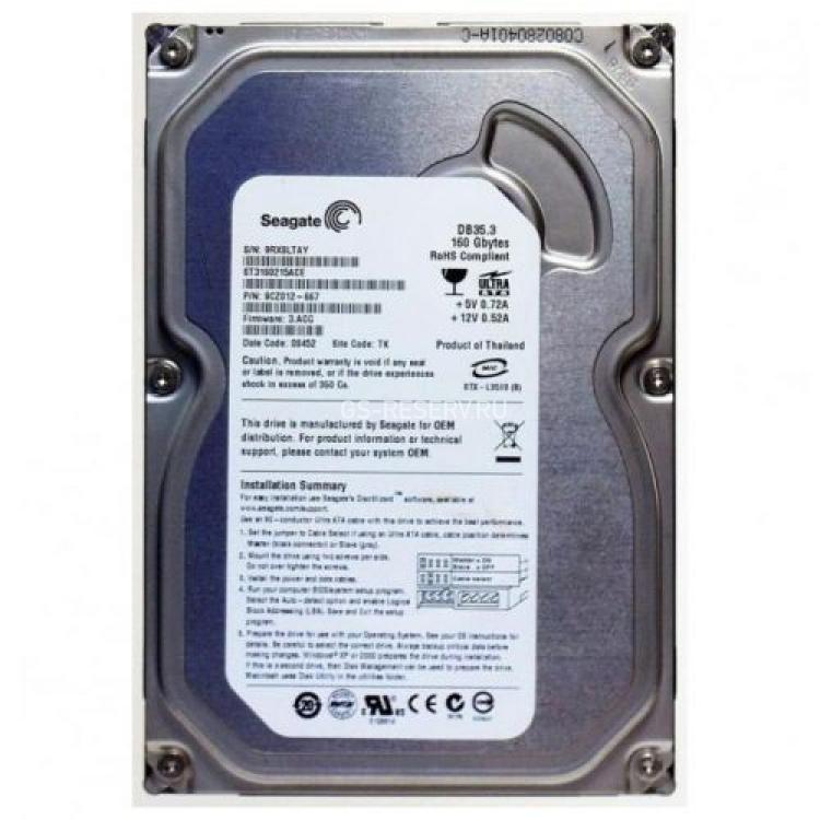 Жесткий Диск Seagate DB35.3 160Gb (U100/7200/2Mb) IDE(ST3160215ACE)