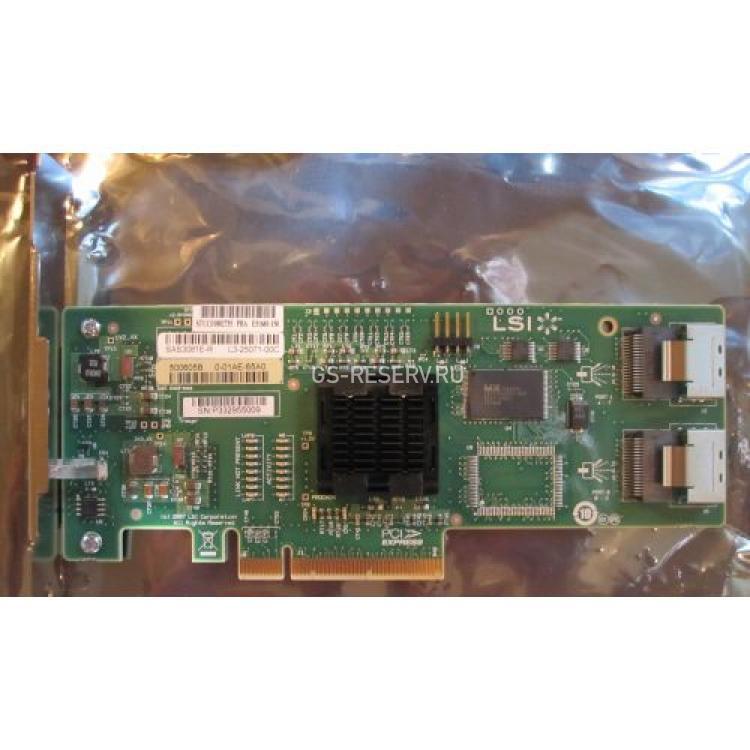 Контроллер SAS Intel (LSI Logic) LSISAS1068E Int-2xSFF8087 8xSAS/SATA RAID10 U300 LP PCI-E8x(SASUC8I)