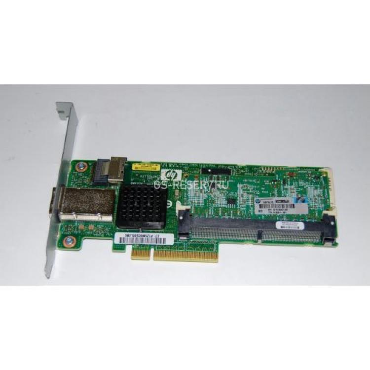 Контроллер SAS RAID HP Smart Array 256Mb Int-1xSFF8087 Ext-1xSFF8088 4xSAS/SATA RAID60 U600 6G PCI-E8x 2.0(P212/256Mb)