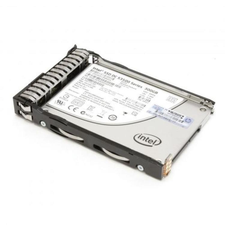 Твердотелый Накопитель SSD HP (Intel) SSD DC S3500 Series SSDSC2BB300G4P 300Gb TRIM MLC 6G SATAIII 2,5" 7mm For Gen7 Gen8 Gen9 Gen10 z210 z400 z600 z800(652186-001)
