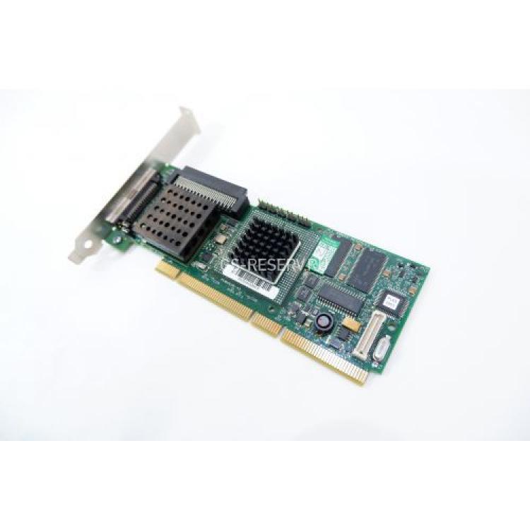 Контроллер RAID SCSI LSI Logic LSI531020/Intel GC80302 128Mb Int-1x68Pin Ext-1xVHDCI RAID50 UW320SCSI LP PCI/PCI-X(MegaRAID SCSI 320-1)