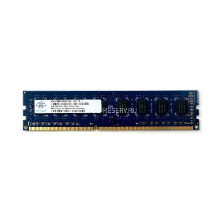RAM DDRIII-1333 Nanya 4Gb 2Rx8 PC3-10600U(NT4GC64B8HG0NF-CG)