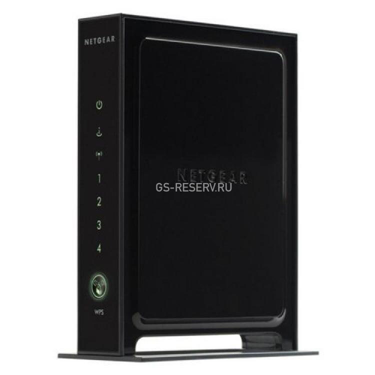 Маршрутизатор с Точкой Доступа Netgear Wi-Fi Cable/DSL Router 4LAN 10/100/1000Mbit 1WAN 802.11b/g/n 300Mbit USB IGMP L2TP(WNR3500L-100RUS)