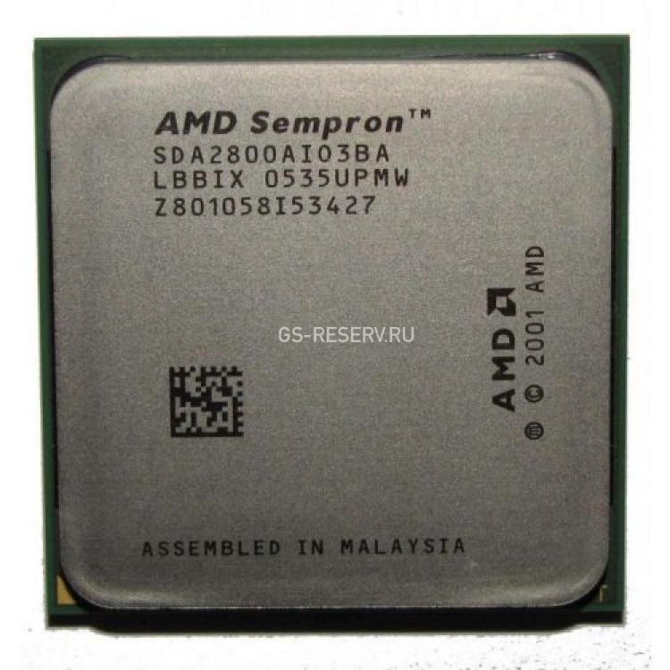 Процессор AMD Sempron-64 2800+ 1600Mhz (256/800/1,4v) Socket 754 Palermo(SDA2800AI03BA)