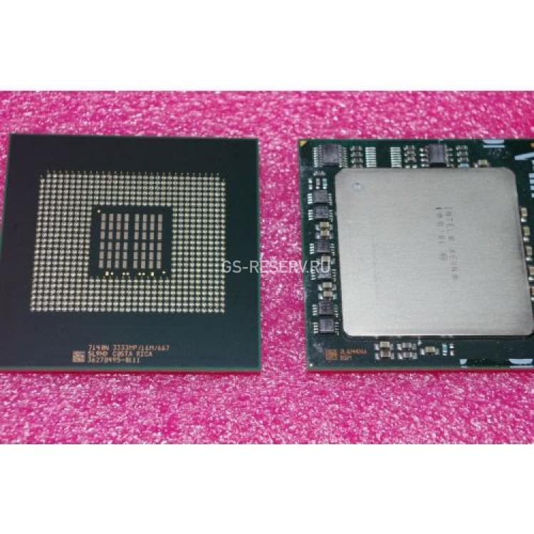 Процессор Intel Xeon MP 3333Mhz (667/L2-2x1Mb/L3-16Mb) 2x Core 150Wt Socket 604 Tulsa(SL9HD)