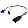 KVM Адаптер ATEN USB Virtual Media KVM Adapter Монитор+Клавиатура/Мышь HDB15+USB To RJ45 1600x1200 For KN2124v KN2140v KN4124v KN4140v KN2132 KN4116 KN4132(KA-7175)