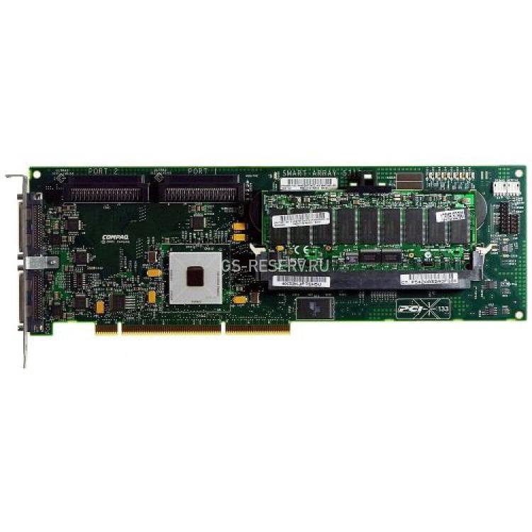 Контроллер RAID SCSI HP 128Mb BBU SDR Int-2x68Pin Ext-2xVHDCI RAID50 UW160SCSI PCI-X(238633-B21)