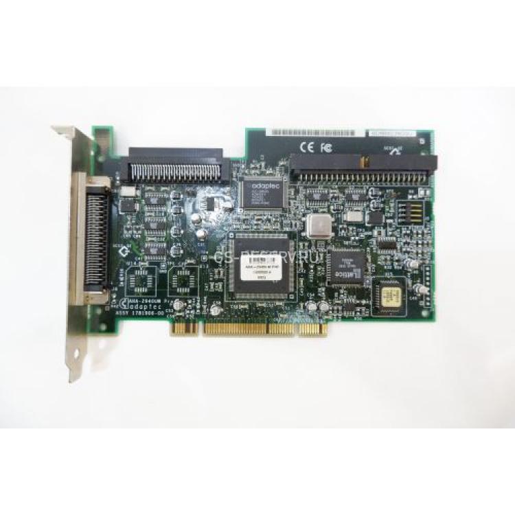 Контроллер SCSI Adaptec AIC-7880P Int-1x68Pin/1x50Pin Ext-68Pin PCI(AHA-2940UW)