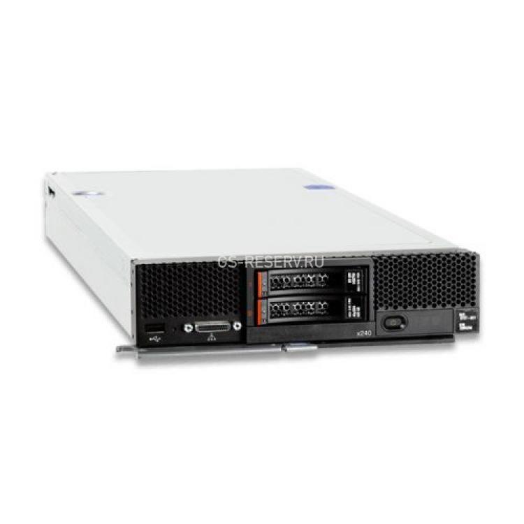 Сервер IBM Flex System x240 Compute Node Intel Xeon 8-Core E5-2690 2,9GHz/1600MHz/20Mb/ DualS2011/ 8Gb(768Gb) DDRIII/ 2LAN10GbE/ 2SAS/SATA/SSD 2,5"/ 0x50(1200)Gb SAS/SATA/SSD/ Half-Wide Compute Node(8737-R2G)