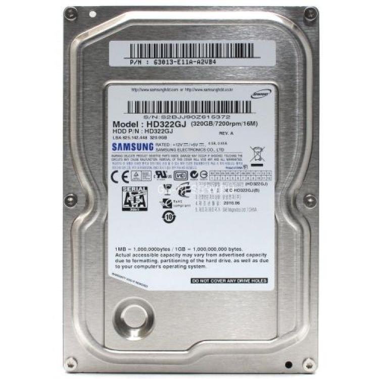 Жесткий Диск Samsung SpinPoint F4 320Gb (U300/7200/16Mb) NCQ SATAII(HD322GJ)