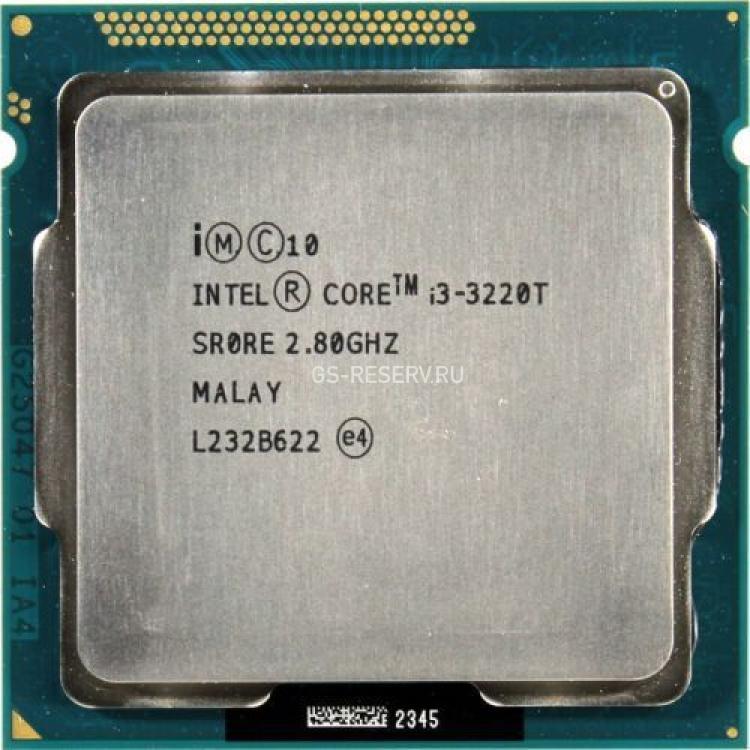 Процессор Intel Core i3 2800Mhz (5000/L3-3Mb) 2x Core 35Wt Socket LGA1155 Ivy Bridge(SR0RE)
