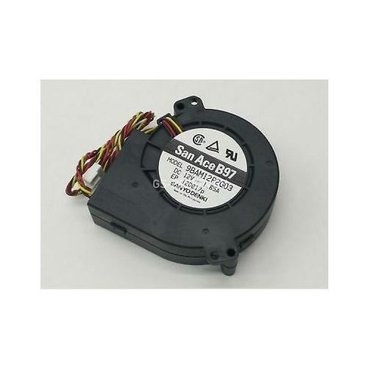 Вентилятор Intel (Sanyo-Denki) San Ace B97 9BAM12P2G03 97x97x33mm For SR1530SH SR1530HSH SR1630GP SR1630HGP SR1630GPRX SR1630HGP SR1695GPRX(9BAM12P2G04)