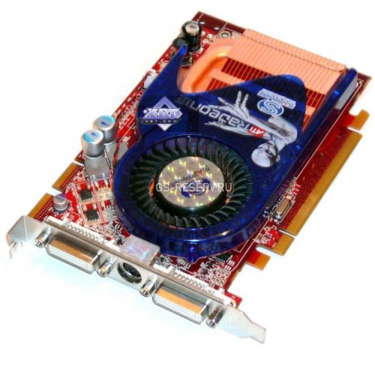 Видеокарта Sapphire ATI RadeOn X1650XT 256Mb 128Bit GDDR3 DualDVI TV-Out HDCP Crossfire PCI-E16x(SAPX1650XT)
