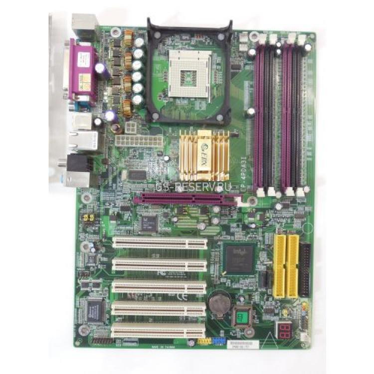 Материнская Плата Epox i865PE Socket 478 HT 4DualDDR400 2SATA U100 AGP8x 5PCI AC97-6ch LAN ATX(EP-4PDA3I)