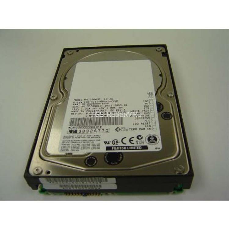 Жесткий Диск Fujitsu 36,4Gb (U160/10000/4Mb) 68pin U160SCSI(MAJ3364MP)