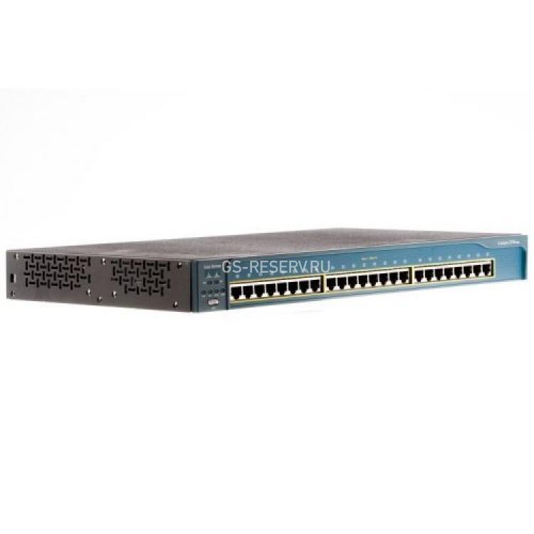 Коммутатор Cisco 24port-10/100Base-TX 10/100Mbps 24xRJ45 Layer2 1U 19"(WS-C2950-24)