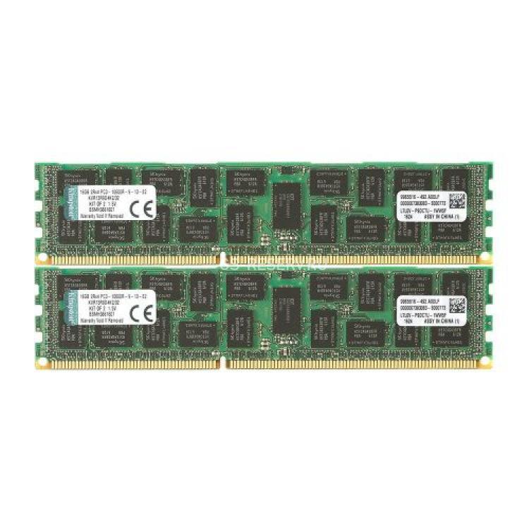 RAM DDRIII-1333 Kingston 32Gb (2x16Gb) 2Rx4 REG ECC PC3-10600R(KVR13R9D4K2/32)