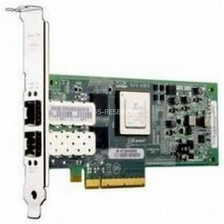 Контроллер iSCSI Dell (Qlogic) ISP8112 Dual Port 2xLC 2x10Гбит/сек FCoE HBA PCI-E to iSCSI PCI-E8x(W773M)