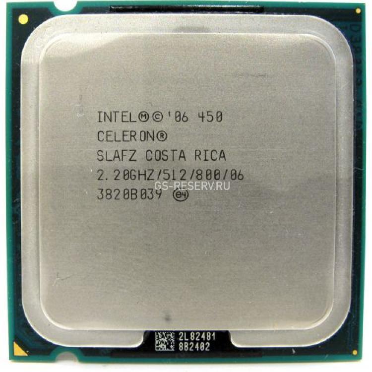 Процессор Intel Celeron 2200Mhz (800/L2-512Kb) 35Wt LGA775 Conroe-L(SLAFZ)