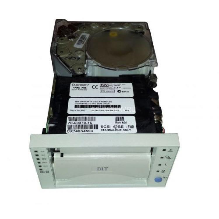 Стример Dell PowerVault 110T (Quantum) DLT7000 35/70Gb DLT7000 68Pin UW160SCSI External(TH6BE-AQ)