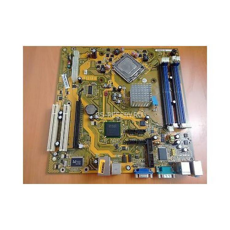 Материнская Плата Fujitsu-Siemens D2610-A10 i945G S775 HT 4DualDDRII-667 4SATAII PCI-E16x 2PCI SVGA LAN1000 AC97-6ch µBTX For Esprimo P3500 i945G(MI3W-D2610)