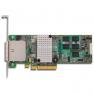 Контроллер SAS RAID LSI Logic CPU XOR PowerPC 800Mhz 512Mb Ext-2xSFF8088 8xSAS/SATA RAID50 U600 PCI-E8x 2.0(MegaRAID SAS 9280-8e)