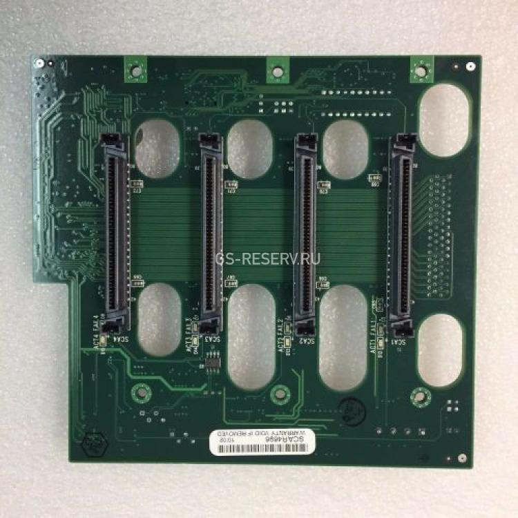 Плата Backplane Supermicro SCA Плата Backplane With GEM354 4xSCSI HotSwap 3,5" 4U For Cases SC840 SC862(SCAR4U)