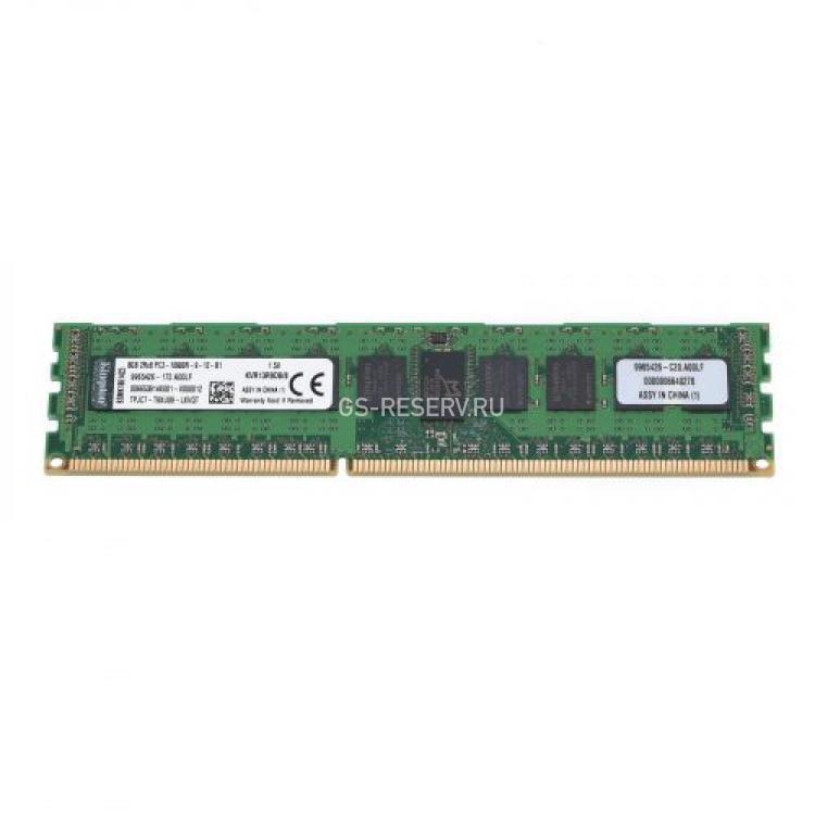 RAM DDRIII-1333 Kingston 8Gb 2Rx8 REG ECC PC3-10600R(KVR13R9D8/8)