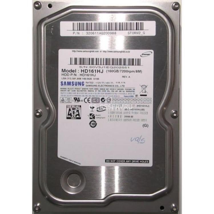 Жесткий Диск Samsung Spinpoint T166S 160Gb (U300/7200/8Mb) SATAII(HD161HJ)
