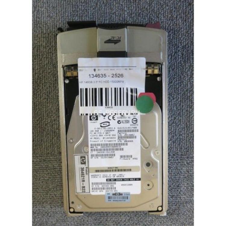 Жесткий Диск HP (Hitachi) Ultrastar 15K147 HUS151414VLF400 146,8Gb (U2048/15000/8Mb) 40pin Fibre Channel 3,5" For StorageWorks EVA 3000 4100 4000 5000 6100 6000 8100 8000 M5314 DS2500(BF1465A693)