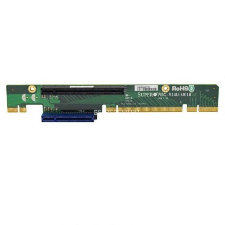 Riser SuperMicro PCI-E16x PCI-E8x 1U For SC815U SC812U Mb With UIO(RSC-R1UU-UE16)