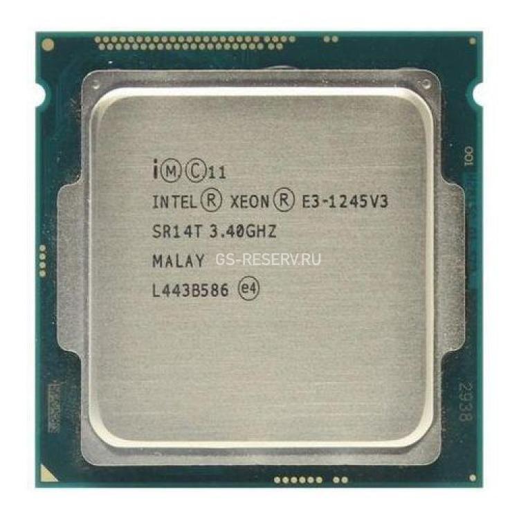 Процессор Intel Xeon E3 3400(3800)Mhz (5000/L3-8Mb) Quad Core 84Wt Socket LGA1150 Haswell(E3-1245 V3)