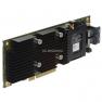 Контроллер SAS RAID Dell Perc RAID 2Gb NV BBU 8xSAS/SATA RAID60 U1200 12G Mezzanine For R640 R630 R740 R730 R740xd R730xd(405-AAEK)